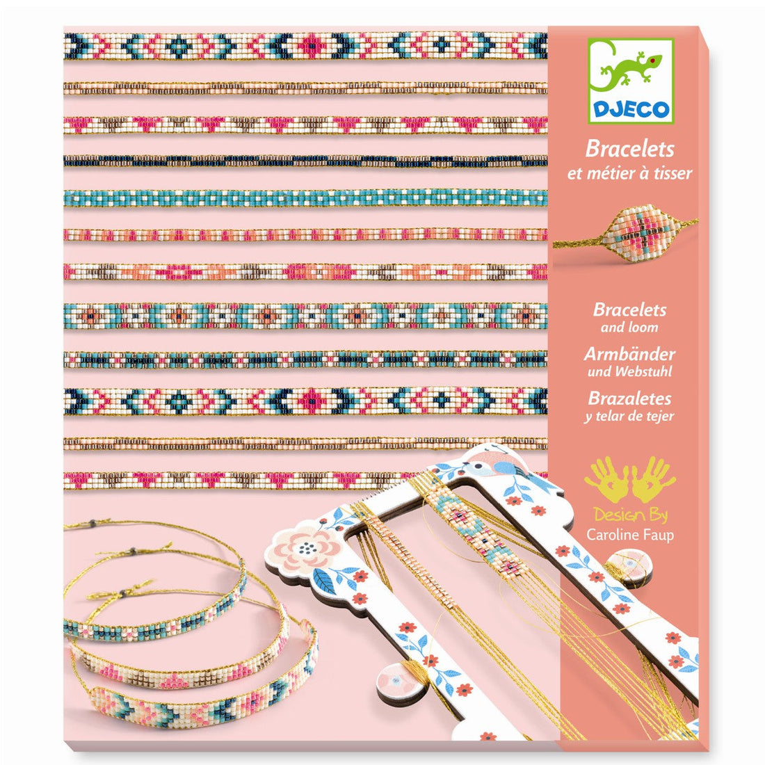 Djeco kreativ eske, perlearmbånd