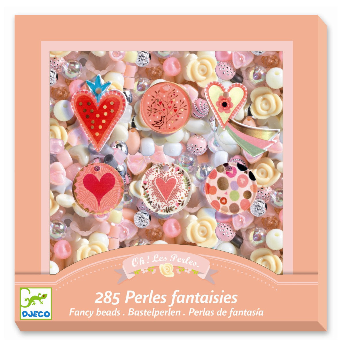 Djeco perlesett, Hjerter