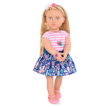 Our Generation dukke, Alessia med smykkeskrin - 46 cm