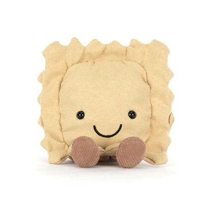 Jellycat kosedyr, Food drink, Amuseables Ravioli - 13 cm