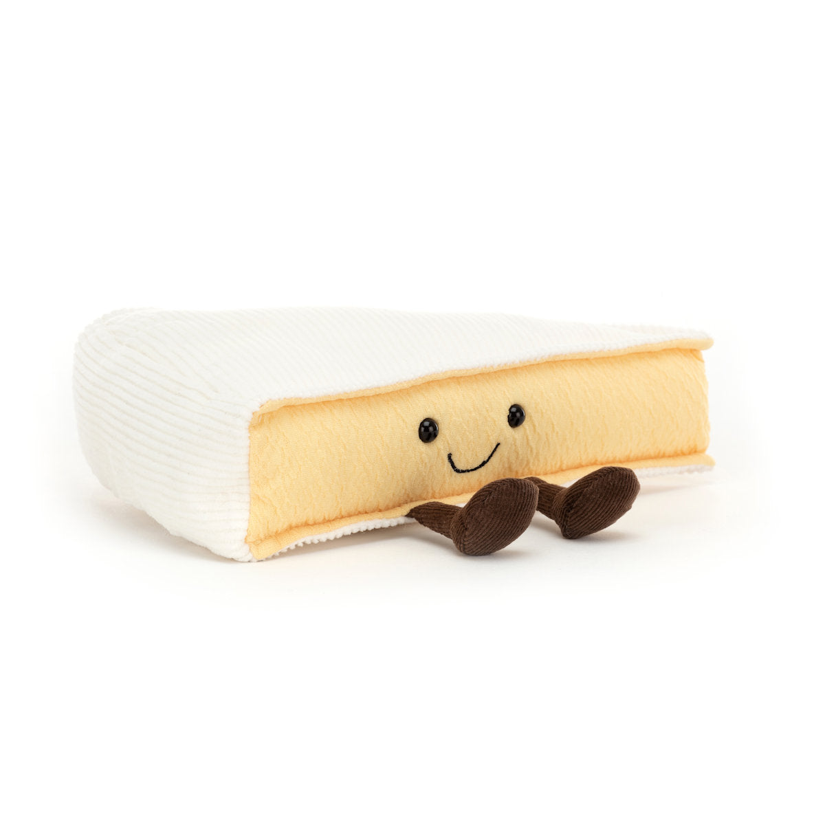 Jellycat bamse, Amuseable Brie - 22 cm