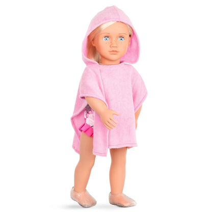 Our Generation dukkeklær, Blomstret badedrakt