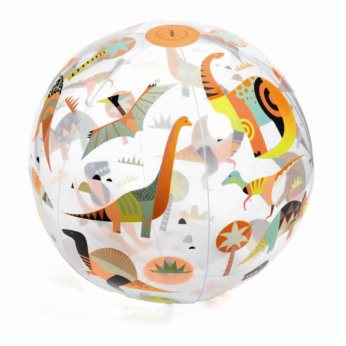 Djeco Badeball, Selvlysende dino