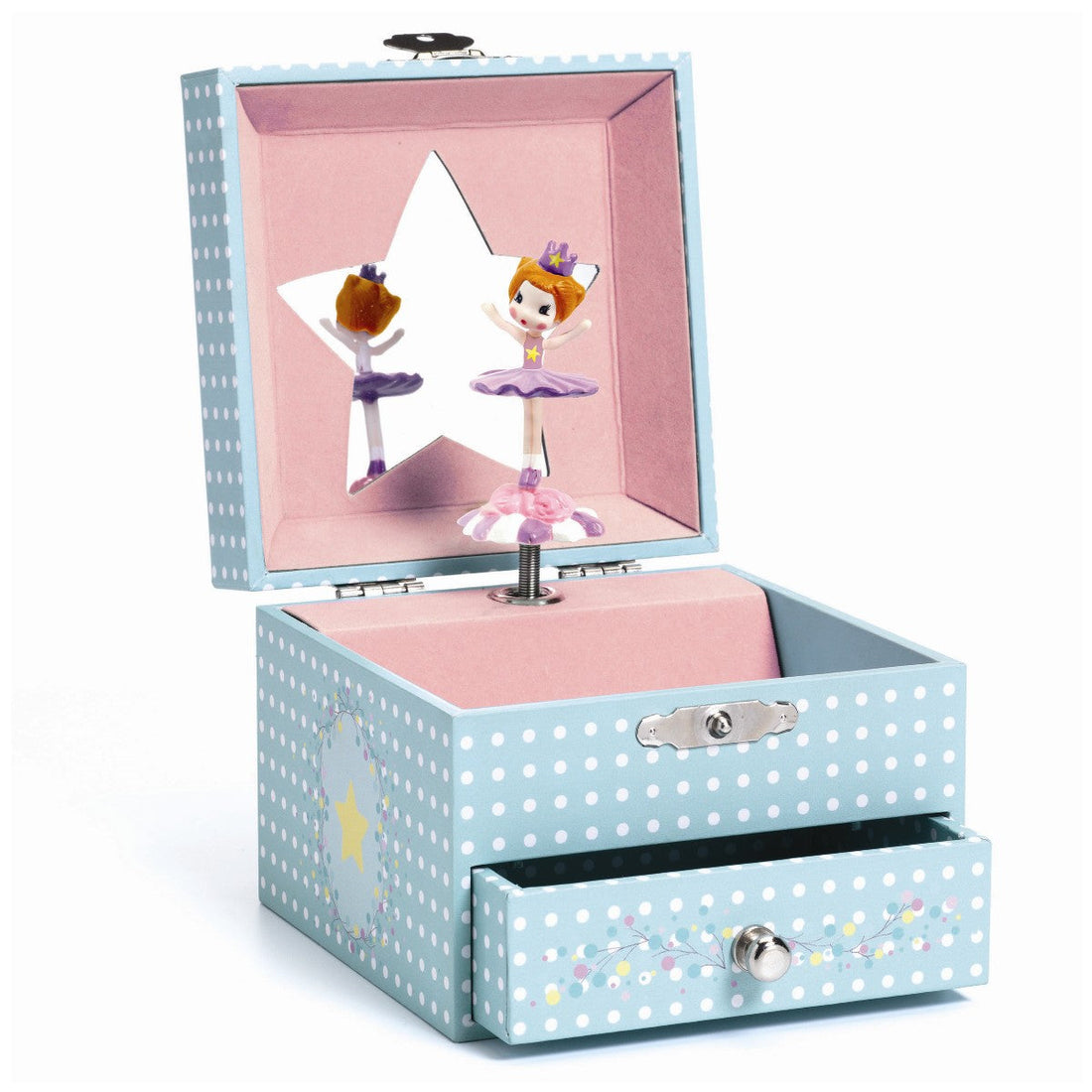 Djeco smykkeskrin m. musikk, Ballerina