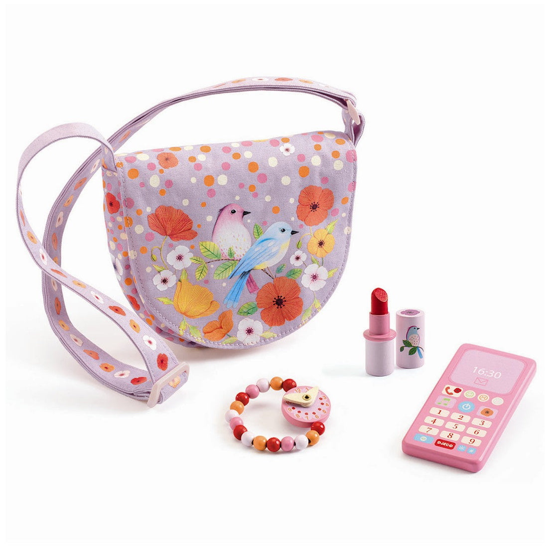 Djeco veske med tilbehør, Birdie