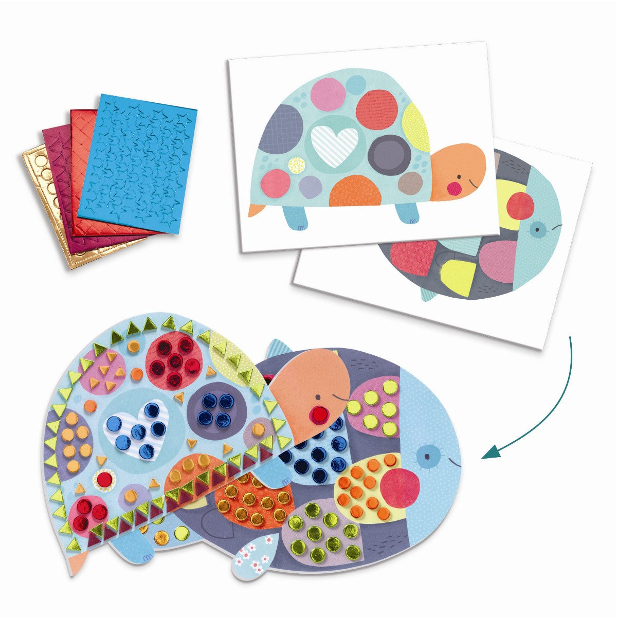 Djeco kreativ aktivitetseske - Huset