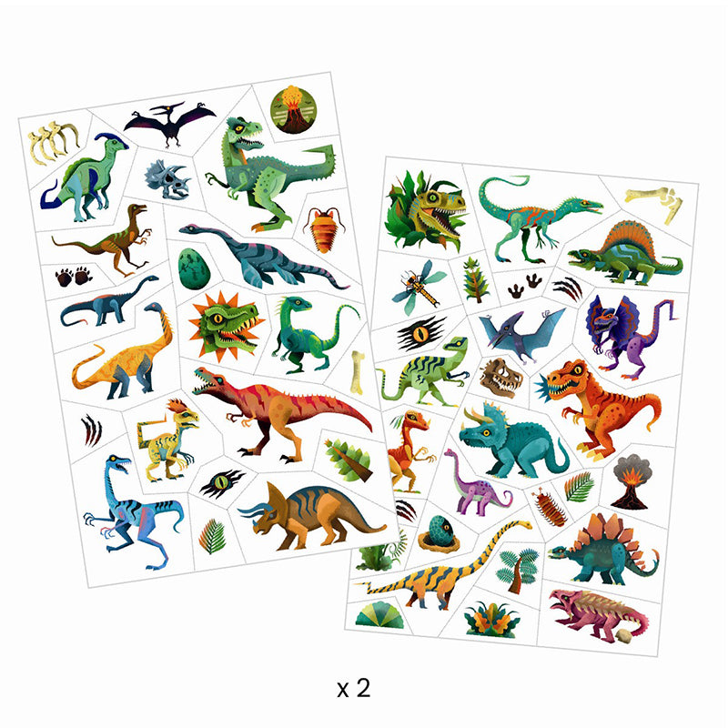 Djeco tatoveringer, Dino club