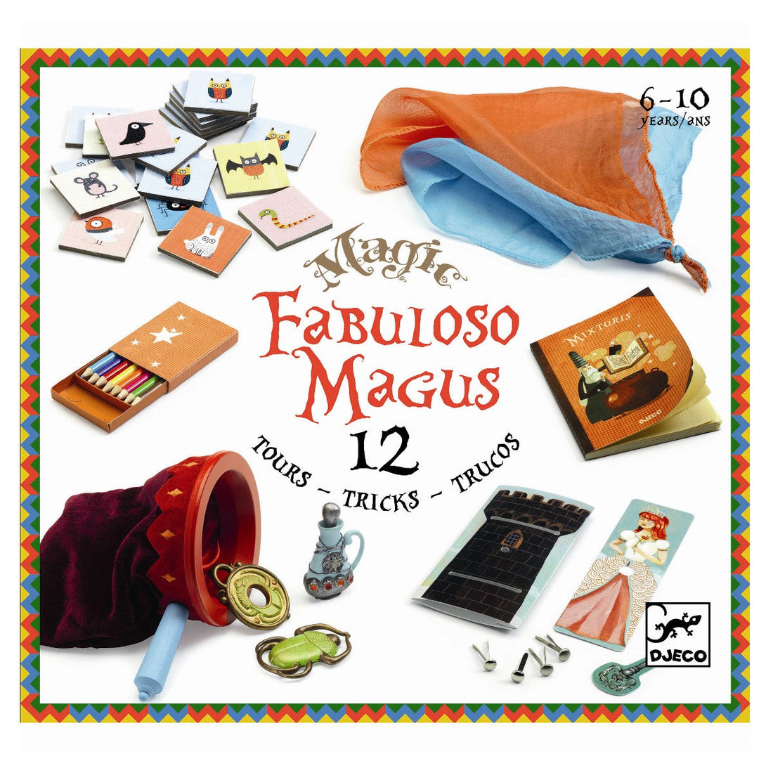 Djeco tryllesett, Fabuloso Magus 12 tricks
