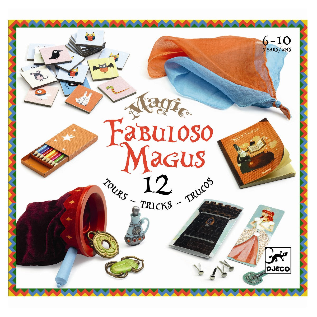 Djeco tryllesett, Fabuloso Magus 12 tricks