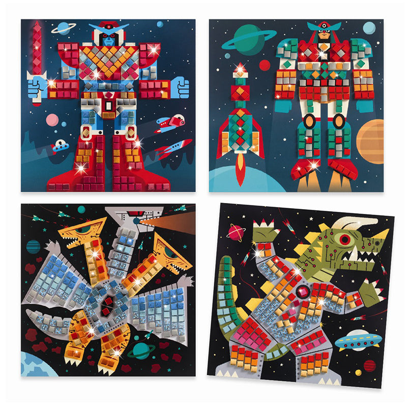 Djeco kreativ mosaikk, Romkrig