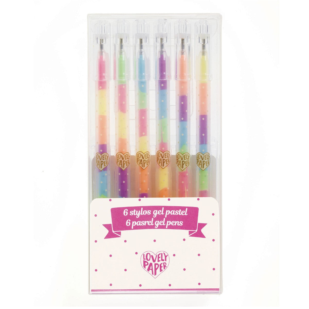 Djeco Lovely paper, Gelepenner - Pastell