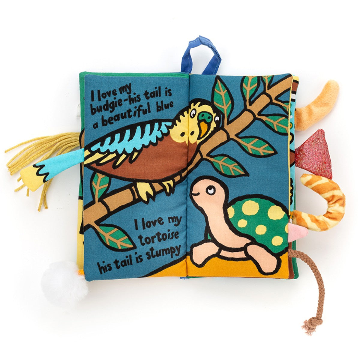 Jellycat aktivitetsbok, halebok - Kæledyr