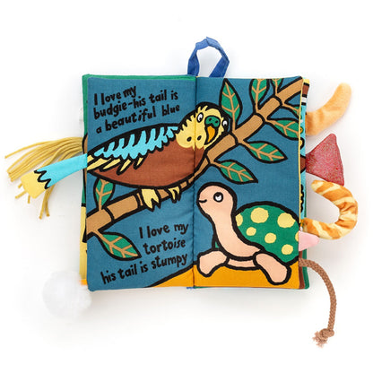 Jellycat aktivitetsbok, halebok - Kæledyr