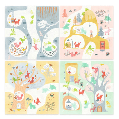 Djeco Kreative stempler, Skogen