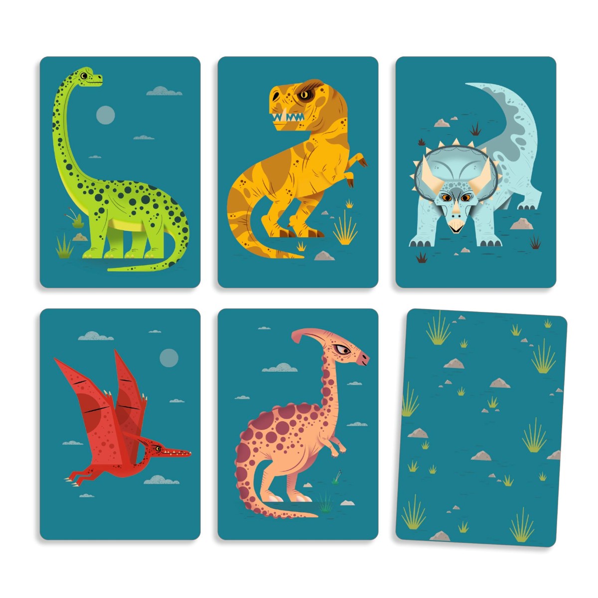 Djeco kortspill, Dino Draft