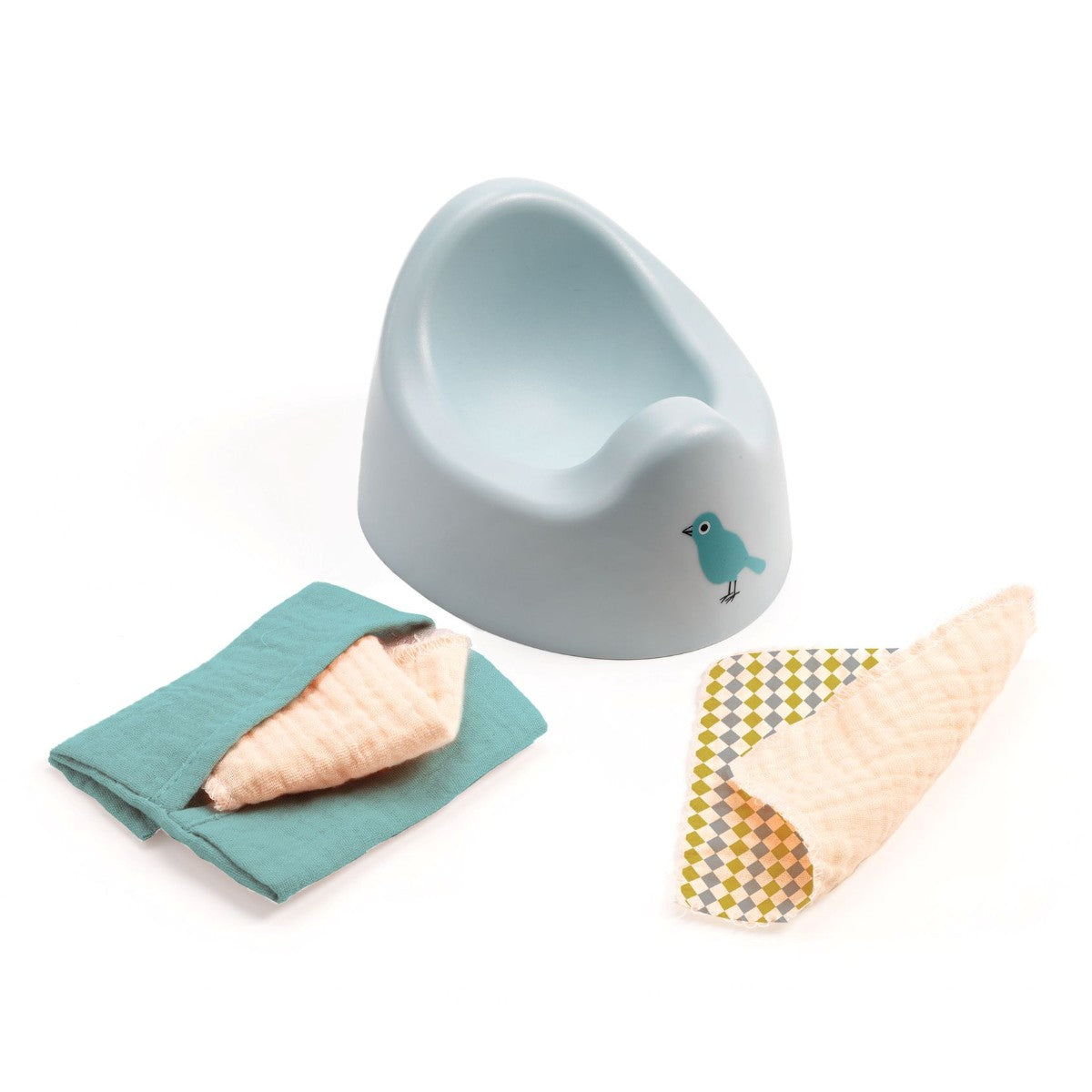 Djeco Pomea Potte og våtservietter