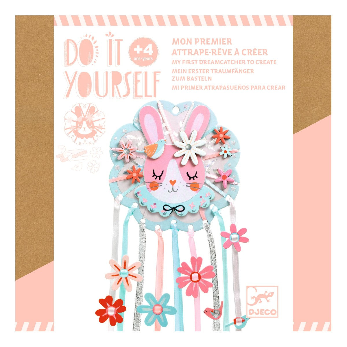 Djeco DIY, Lav din egen drømmefanger - Kanin