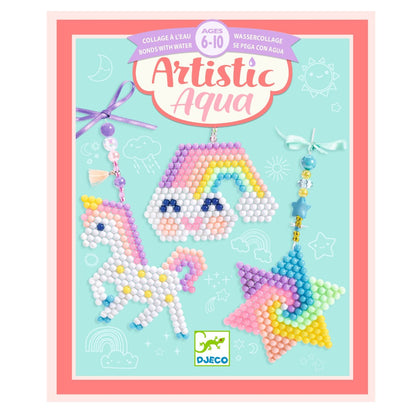 Djeco kreativ eske, Artistic aqua - Regnbuer