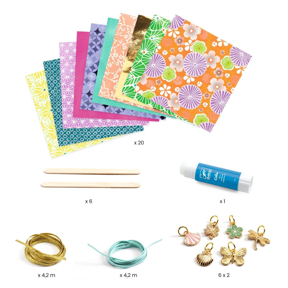 Djeco DIY, Lag dine egne armbånd med charms