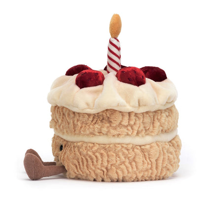 Jellycat, Amuseable Birthday cake - 16 cm