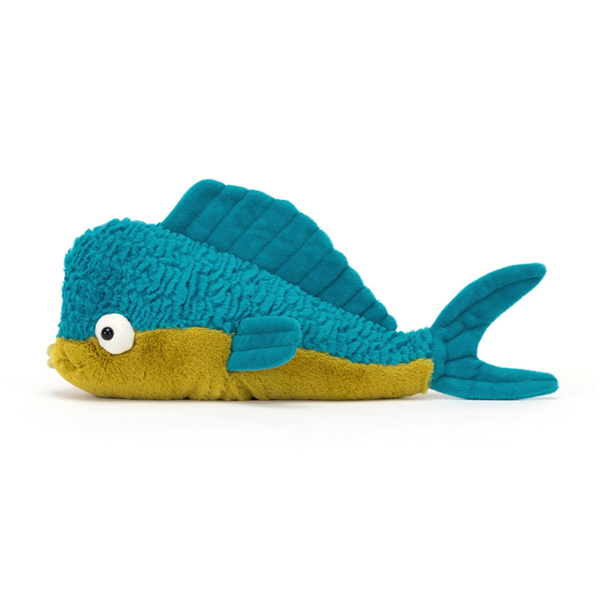 Jellycat kosedyr, Ocean Delano Dorado Fisk - 12 cm
