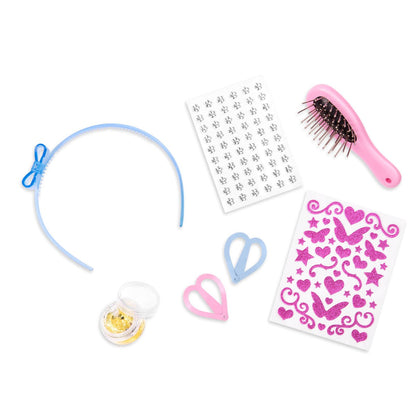 Our Generation dukke, frisørdukke med tilbehør - Nessa