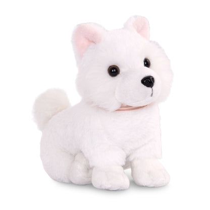 Our Generation dukketilbehør, American Eskimo m. bevegelige ben