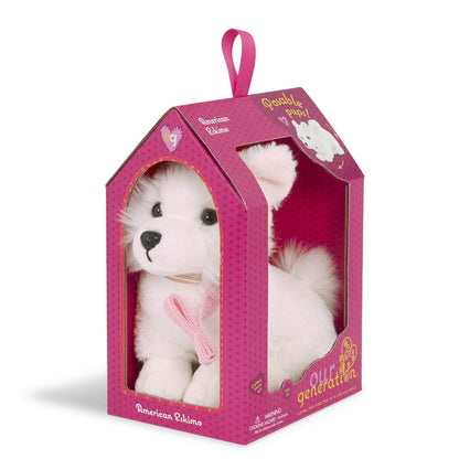 Our Generation dukketilbehør, American Eskimo m. bevegelige ben