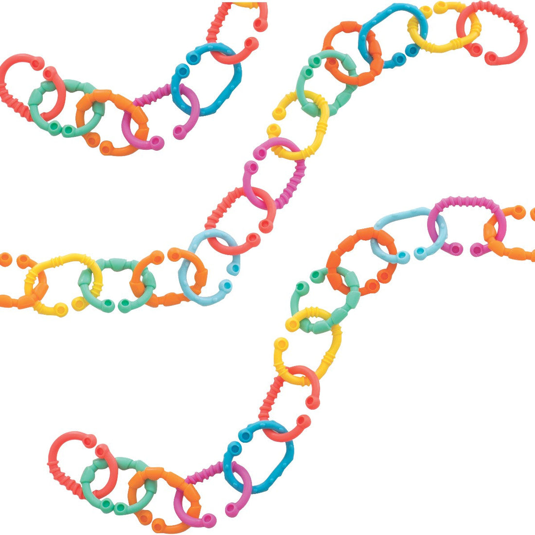 Playgro Lopy links, samlelenker for oppheng av leker - 24 stk.