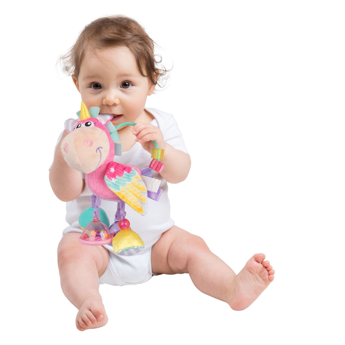 Playgro aktivitetsleketøy, Enhjørning aktivitetsrangle