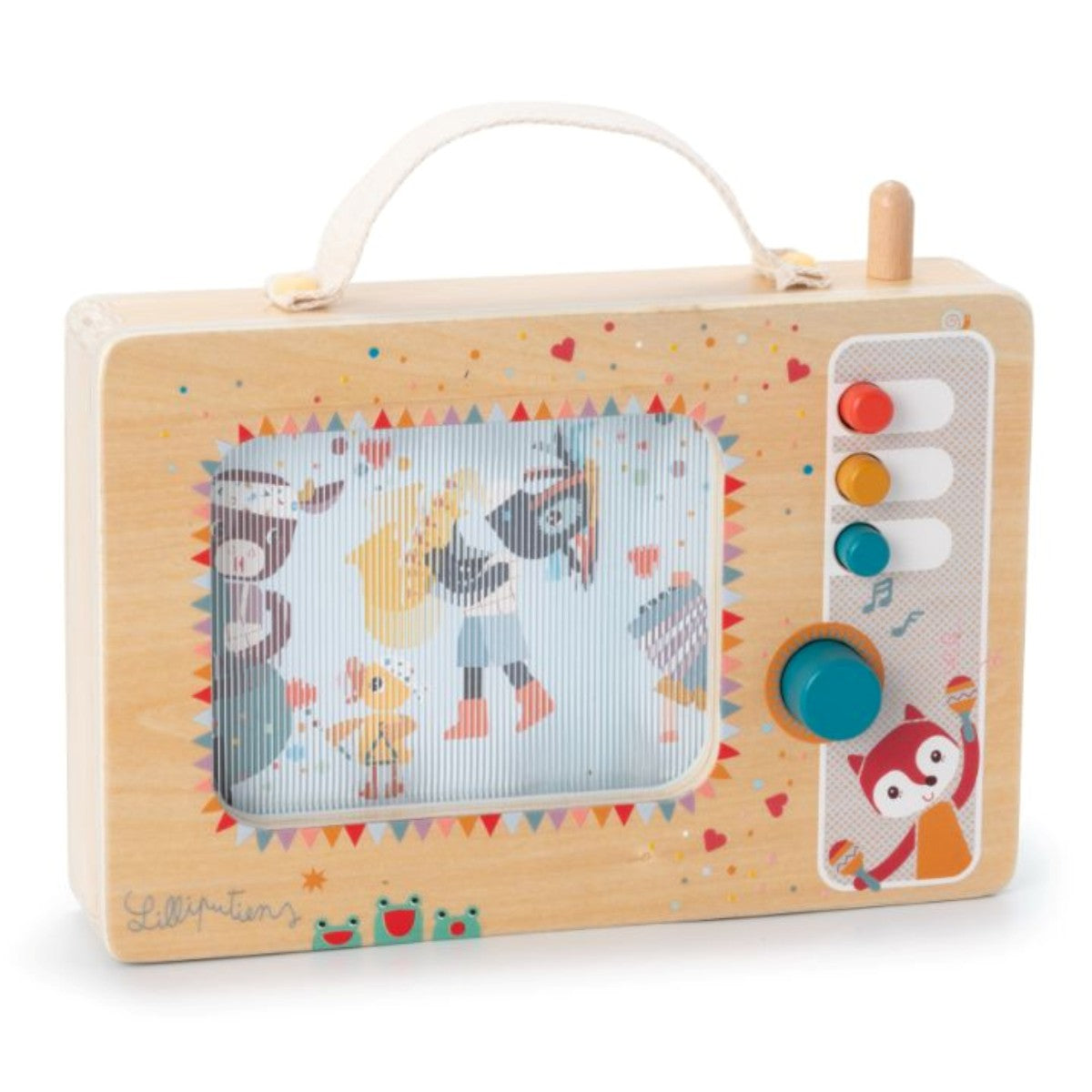 Lilliputiens musikkboks i tre