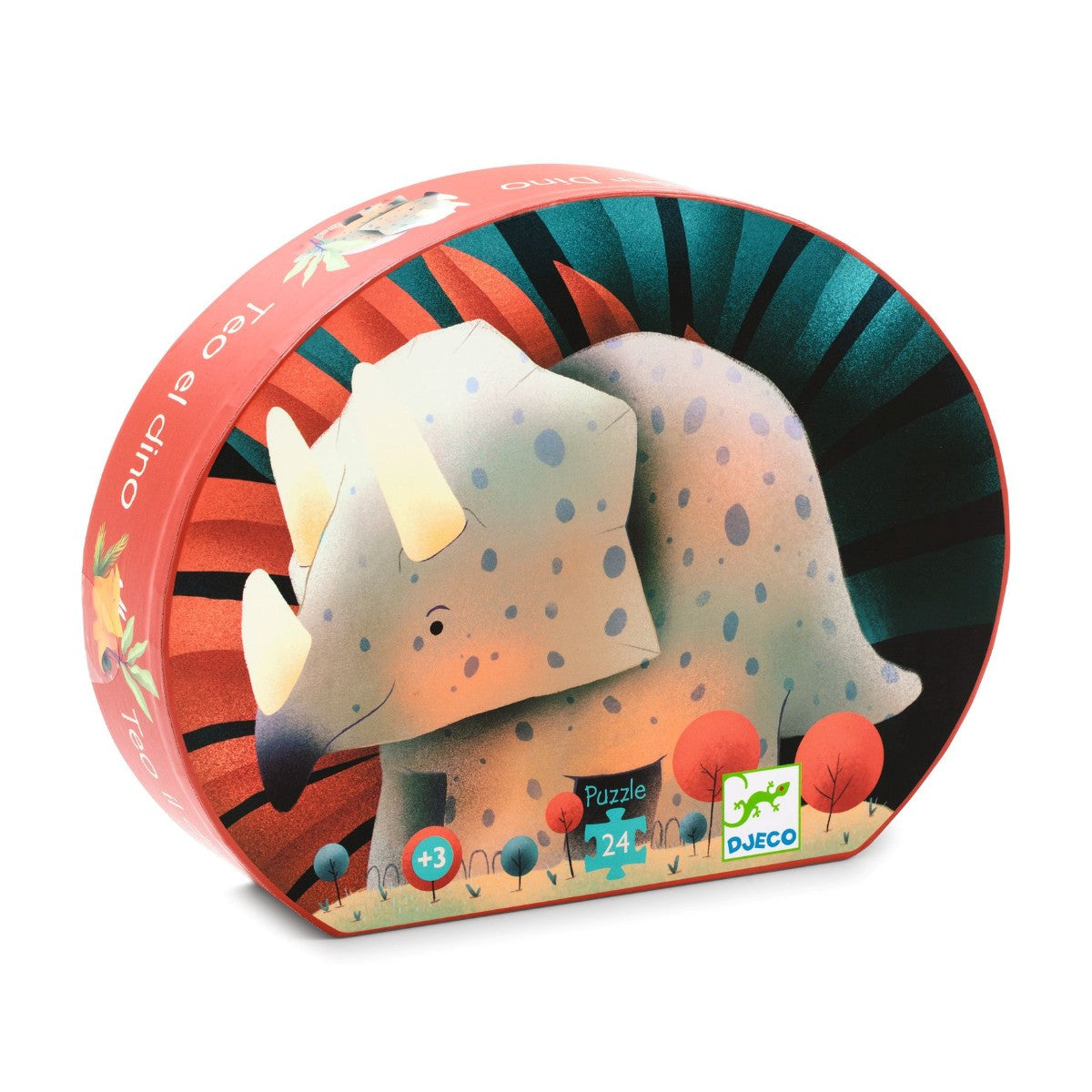 Djeco Silhuettpuslespill, Dinosauren Theo 24 brikker