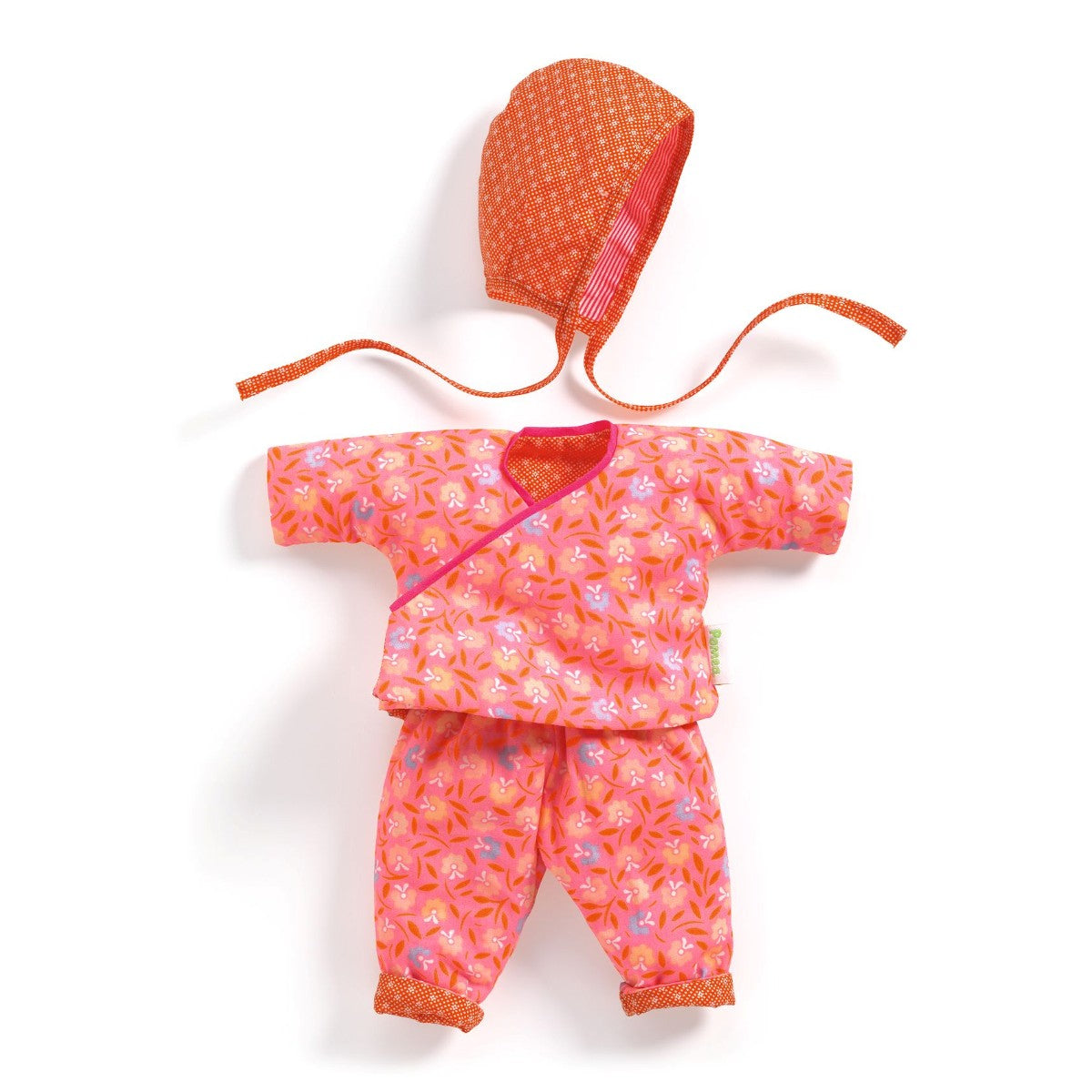 Djeco Pomea dukketøy - Sett med lue, Petunia