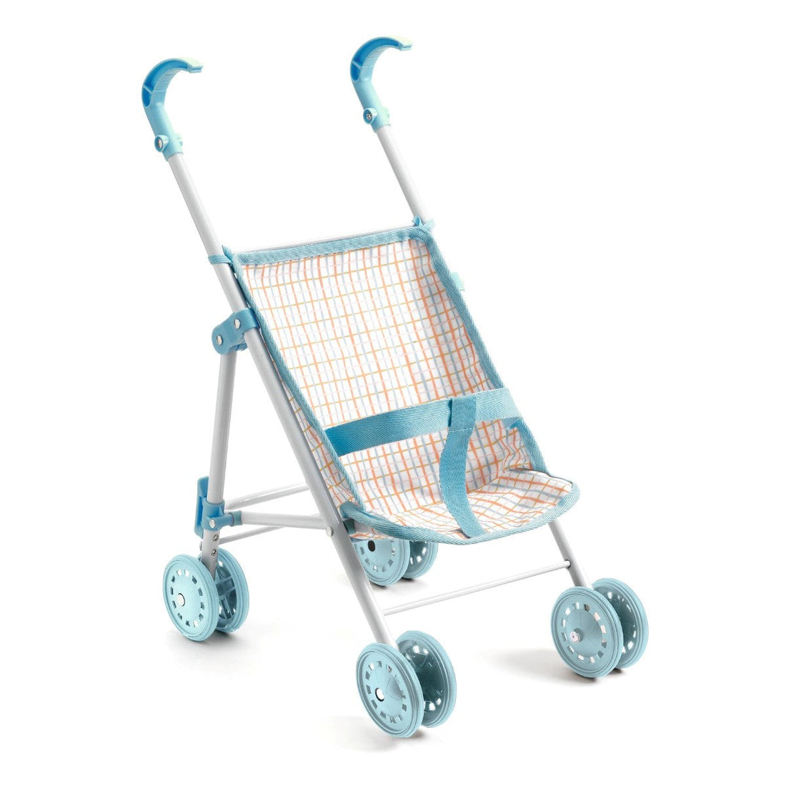 Djeco Pomea dukkevogn blå 44 cm