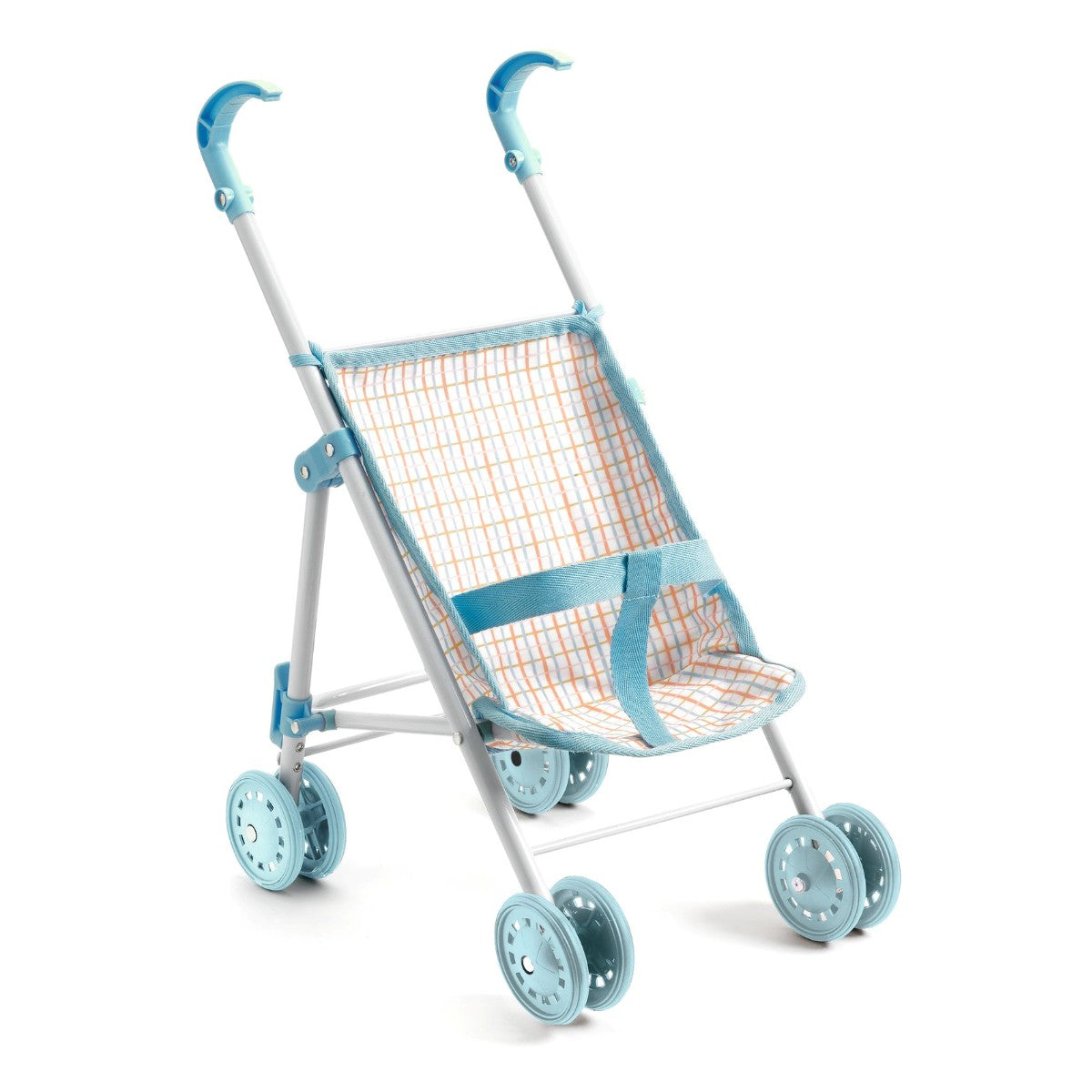 Djeco Pomea dukkevogn blå 44 cm