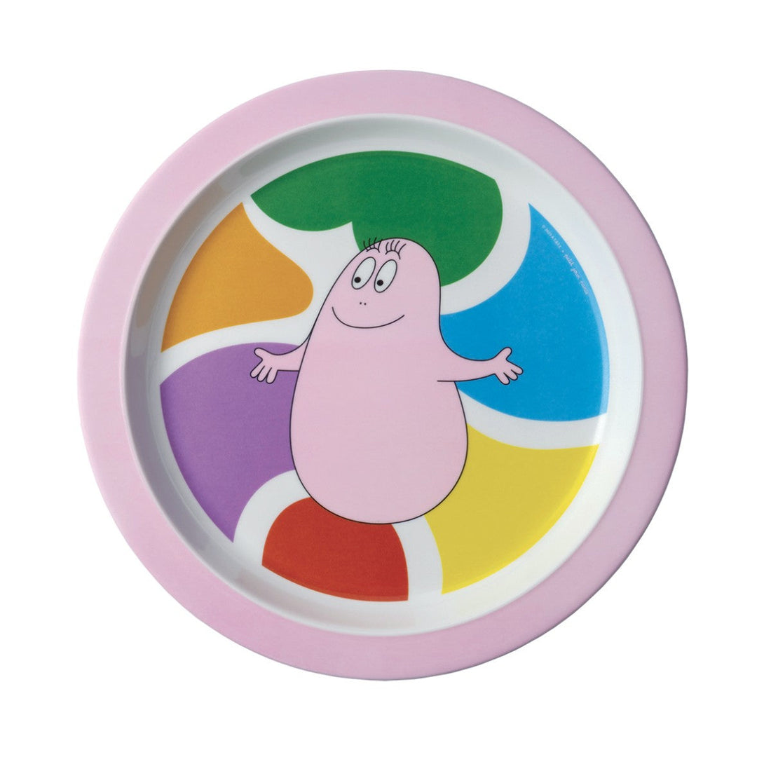 Petit Jour Paris tallerken, Barbapapa - Flere farger