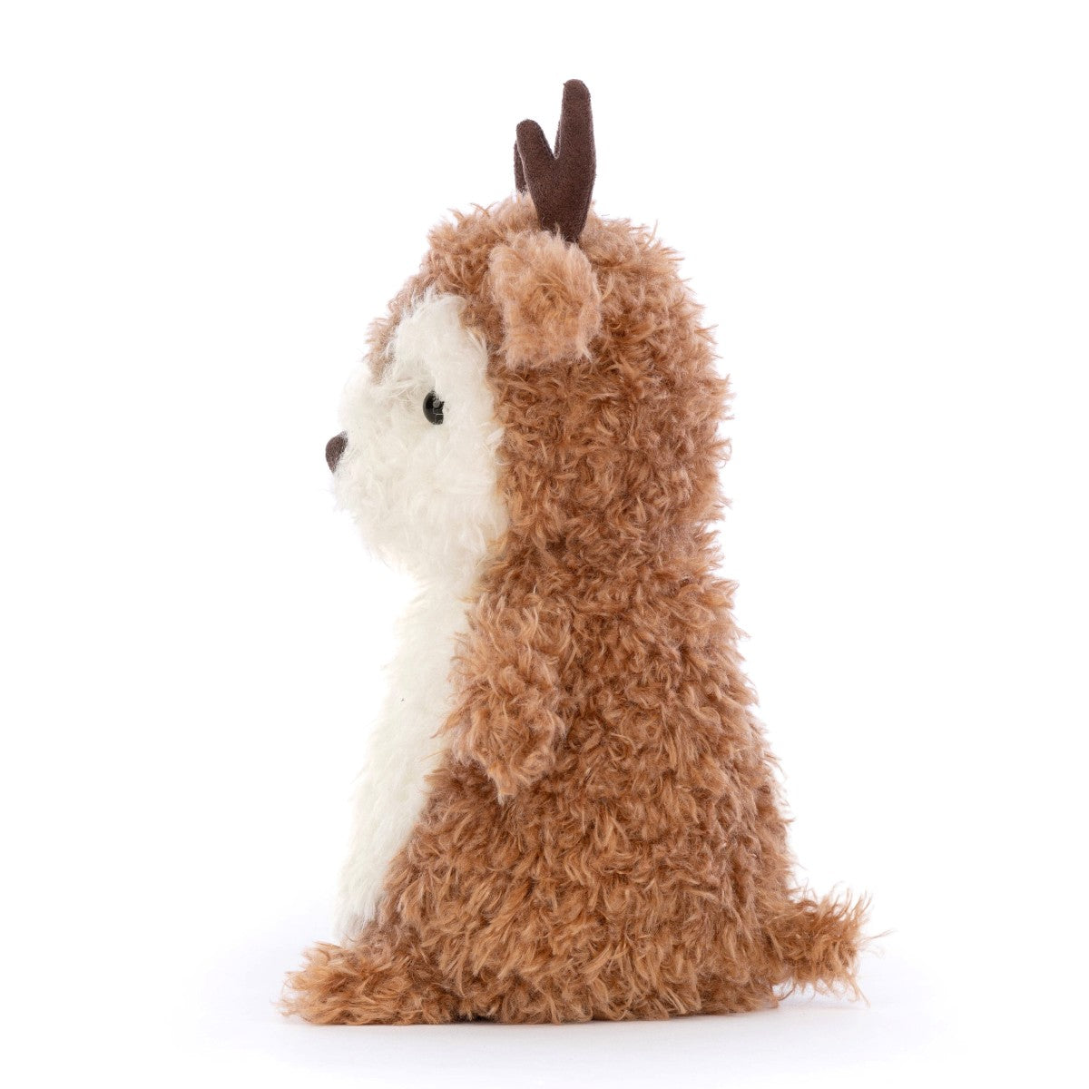 Jellycat bamse, Julebamse, Little rensdyr - 18 cm