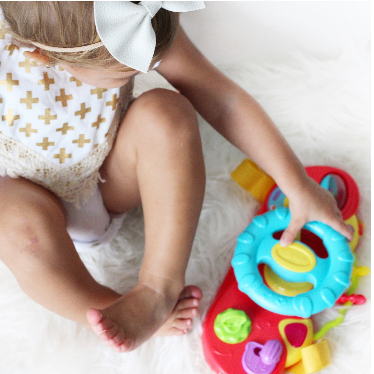 Playgro aktivitetsleketøy, Ratt med lyder