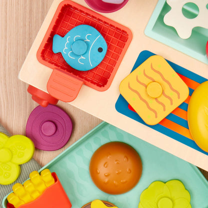 B Toys, B Wood Lekemat - Burgerstation