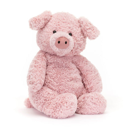 Jellycat bamse, Barnabus gris, stor - 42 cm.