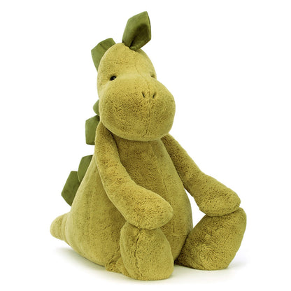 Jellycat bamse, Bashful dino, kjempe stor dinosaur - 108 cm