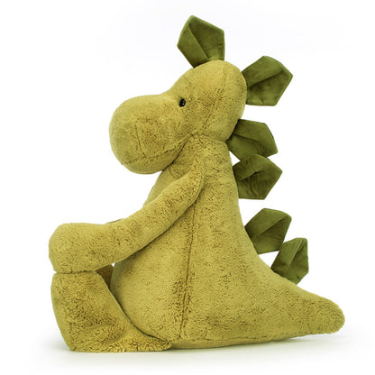 Jellycat bamse, Bashful dino, kjempe stor dinosaur - 108 cm