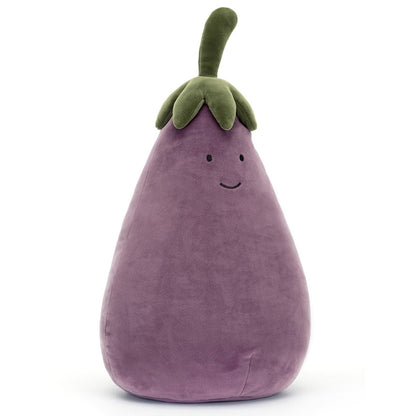 Jellycat Food, Vivacious Grøntsag Aubergine - 40 cm