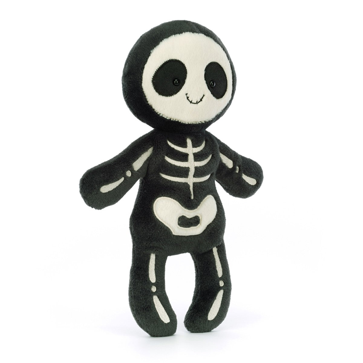 Jellycat kosedyr, Halloween, Skjelett Bob - 33 cm