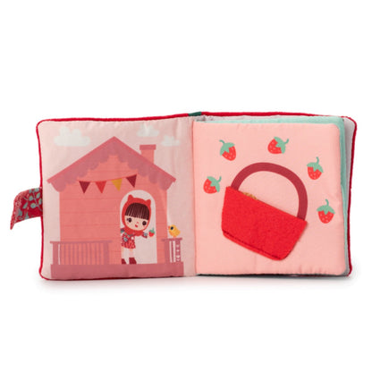 Lilliputiens aktivitetsbok med bidering, Rødhette