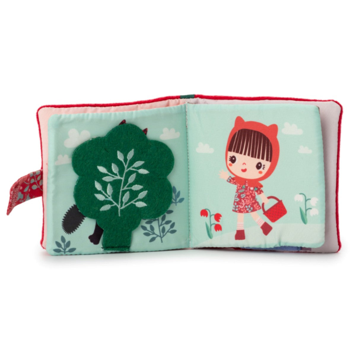 Lilliputiens aktivitetsbok med bidering, Rødhette