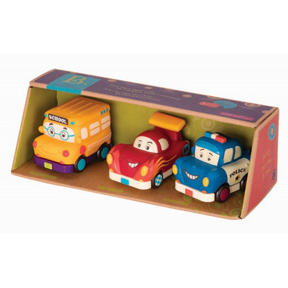 B Toys Mini trekk-tilbake-biler