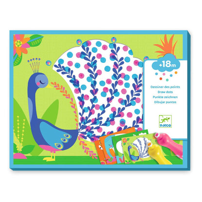 Djeco kreativ maling, Alt handler om prikkene!