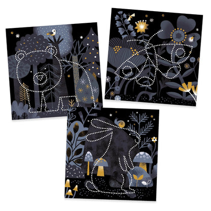 Djeco Kreativ eske, Billedafsløring