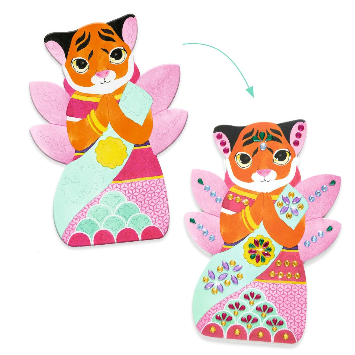 Djeco kreativ eske, Rhinsten